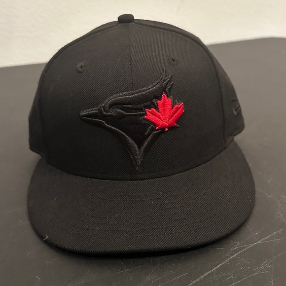 New Era Other - NEW ERA‎ TORONTO BLUE JAYS BLACK AND RED 59FIFTY FITTED HAT